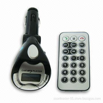 Car MP3 Player with SD Card Slot and 128MB to 4GB Capacity